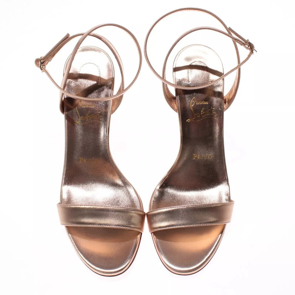 Christian Louboutin NWB Masca 85 Leather Heels